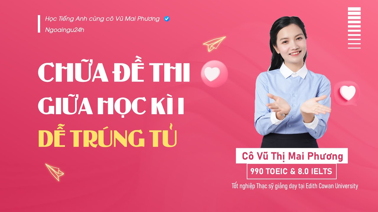 ĐỀ TRỌNG ĐIỂM - DỄ TRÚNG TỦ ÔN THI GIỮA HỌC KỲ 1 | ĐỀ SỐ 01
