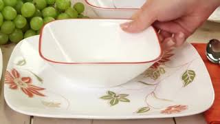 Corelle   Matilda 16 Piece Dinnerware Set