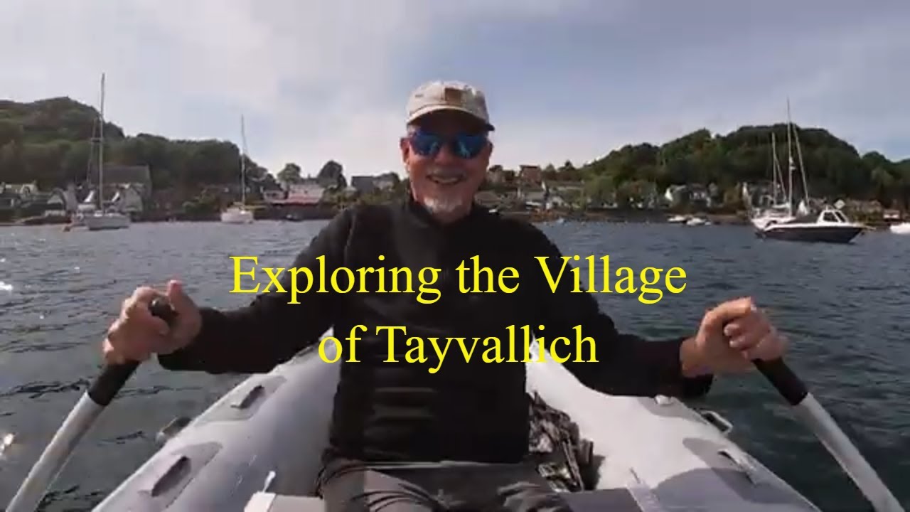 Sailing up Loch Sween to the Village of Tayvallich Episode 121