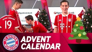 Drawing w/ Sebastian Rudy & Niklas Süle | FC Bayern Xmas Advent Calendar #19