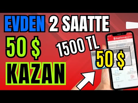 SADECE 2 SAAT VİDEO İZLEYEREK 50$ (1500 TL) PARA KAZAN! 💸 - İnternetten Para Kazanma | Para Kazan