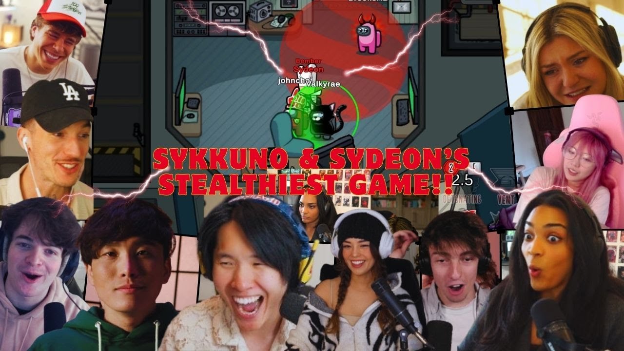 Toast 600 IQ Crazy Detective Sherlock in play Sykkuno & Sydeon Stealthiest Game  Ever ft Tubbo Lily