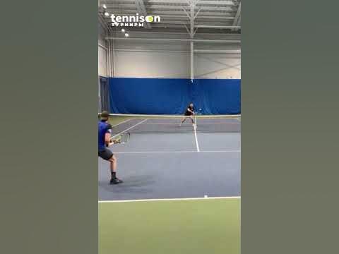 Собрали самые эпичные моменты с игры!🎾☄️ #tennis #sports #теннис - YouTube