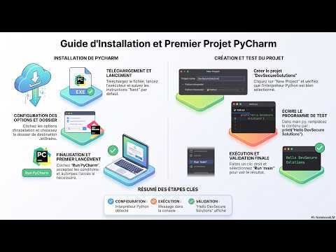 Tutoriel PyCharm : Installation, Configuration et Premier Projet Python (Pas à Pas)