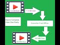 How to Compress Full HD Videos Size into Small Size Video. #wearetechnical