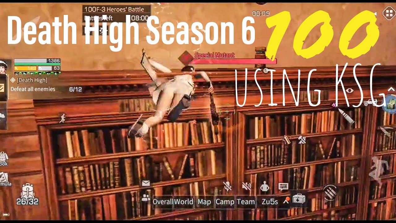 Death High Season 6 | Floor 100 using KSG | LifeAfter