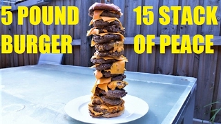 5 pound burger challenge! | Eating with The Ressler ep. 7