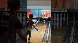 Youth Bowler Matthew Bowling 230  Game with Epic Strikes and Spares! #bowling #strikes #fmc #shorts