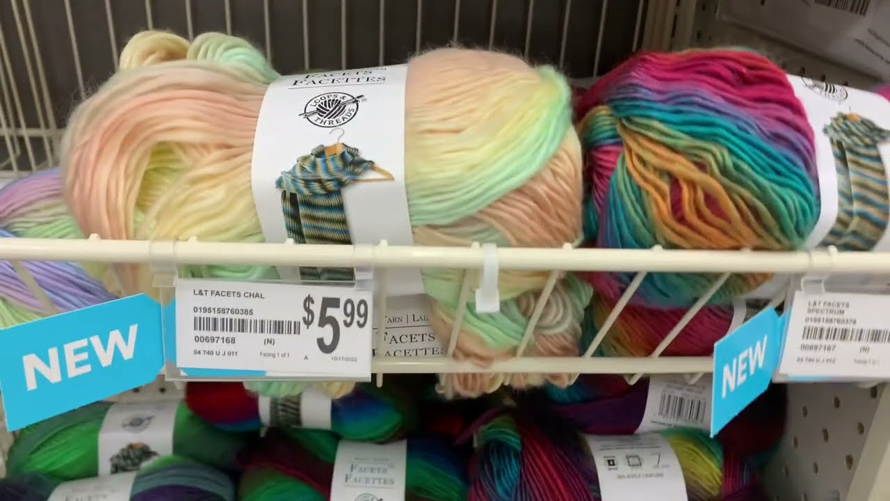 Explore the Vast Selection of Yarn at Michael's Store Yarn Sale March 2023, part 2 YouTube