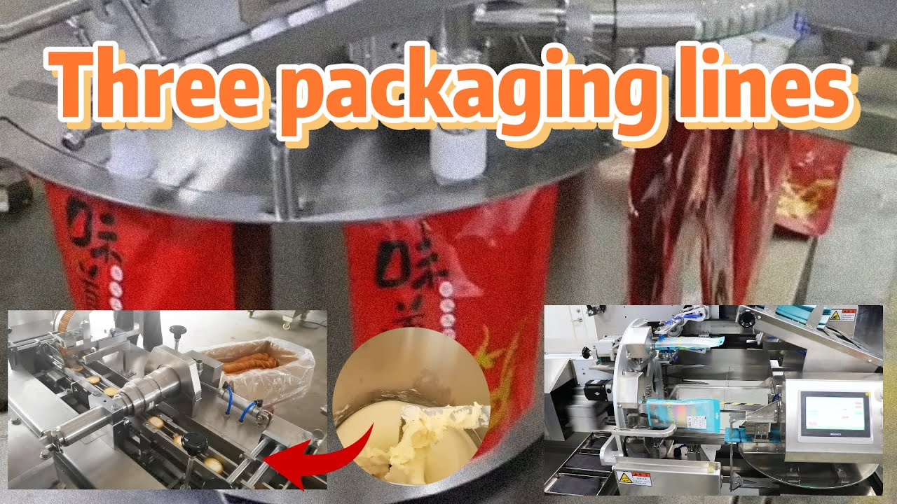 Unveiling the Magic: 3 Automatic Packaging Lines for Efficiency - YouTube