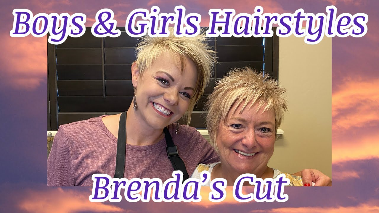 Pixie cut with side bangs styling — RaDona's blowout technique for short hair