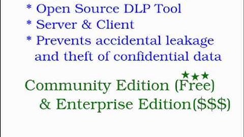Open Source DLP (Data Leak Prevention) Tool - MyDLP - An Intro