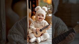 Aboo moto fashion #cute baby and guitar.......