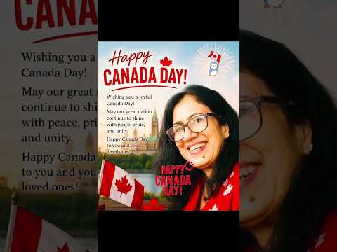 Oh Canada 🇨🇦 Happy Canada Day ہیپی کینیڈا ڈے #youtubeshorts #fypシ