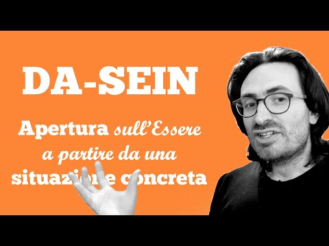 Heidegger - 01 - Essere e tempo - Struttura dell'opera, Essere e Esserci 