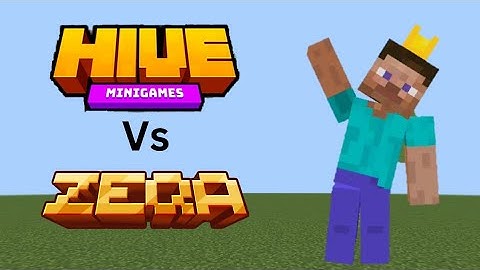 What server should you play? Hive vs Zeqa (mcpe)
