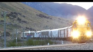The Tranzalpine by Drone - July 2025
The Tranzalpine passenger train, filmed between Cass and Greymouth on 25 July, 2025.
The Midland line is a 212 km section of railway between Rolleston and Greymouth in the South Island of New Zealand. The line features five major bridges, five viaducts, and 17 tunnels, the longest of which is the Otira tunnel. It is the route of the popular TranzAlpine passenger train
Additional Camera: Cayleb Clayton
Drone; Bella The Tranzalpine by Drone - July 2025
