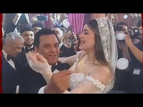 حفل زفاف بسملة بنت الفنان محمد فؤاد نسخة من والدتها وفرحة والدها بيها واخواتها