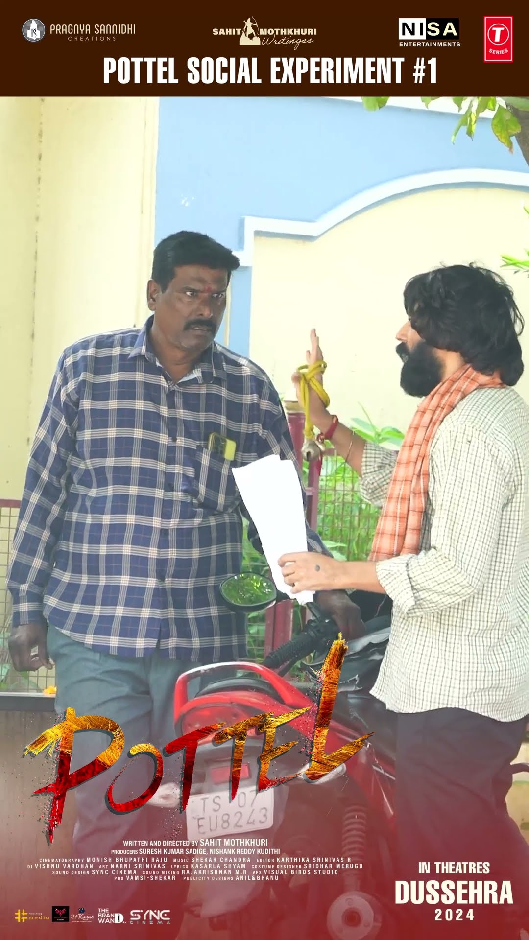 #Pottel #socialexperimentprank #Yuva #Sahit Mothkhuri #NishankReddyKudithi #Suresh Kumar Sadige