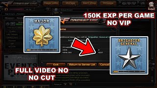CFPH: Rank Fast | Instant 1 Star (Brigadier General) Full Vid | 150K EXP per Game (NO VIP) - Sponsor