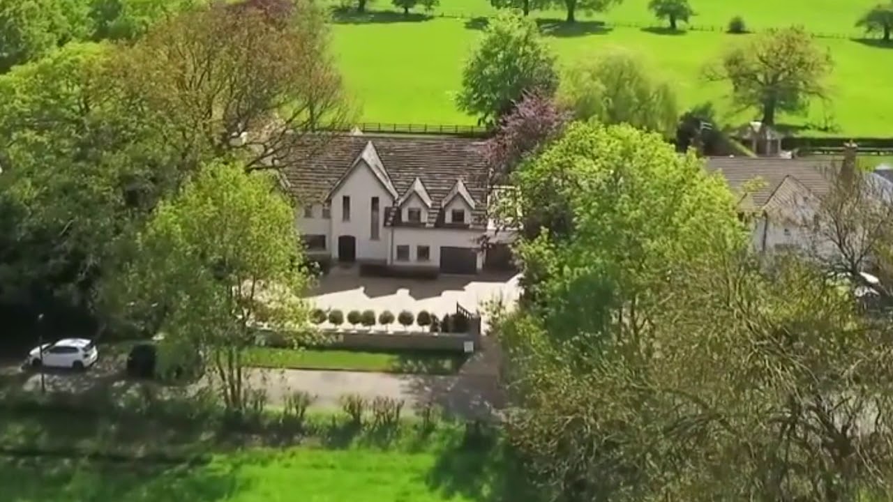 Alderley Edge Arial Moss Lane YouTube