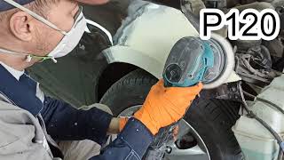 видео: Солярис.Ремонт Крыла и бампера подробно для новичков картинка: Солярис.Ремонт Крыла и бампера подробно для новичков