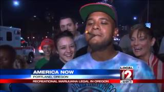 Thousands gather in Portland as Oregon eases into legal week