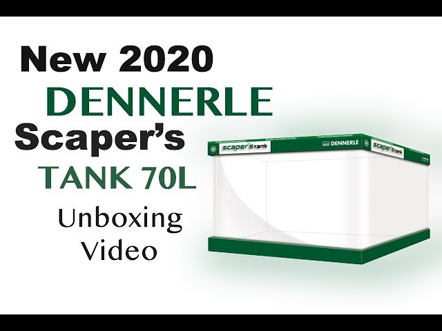 The ALL NEW Dennerle Scaper's Tank 70L Unboxing