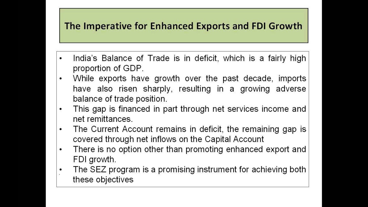 Interaction on SEZ Policy Issues