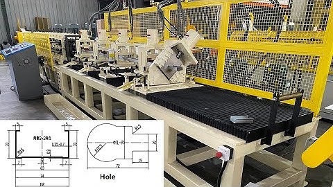High speed Partition Drywall CW UW Stud and track roll forming machine