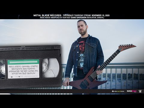 Dave Davidson (Revocation, Gargoyl) - Throwback Thursday Stream