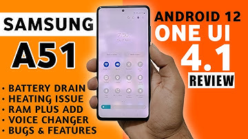 SAMSUNG A51 Android 12 / One Ui 4.1 Update Review : Bugs, Over Heating, Voice Changer & More #A51
