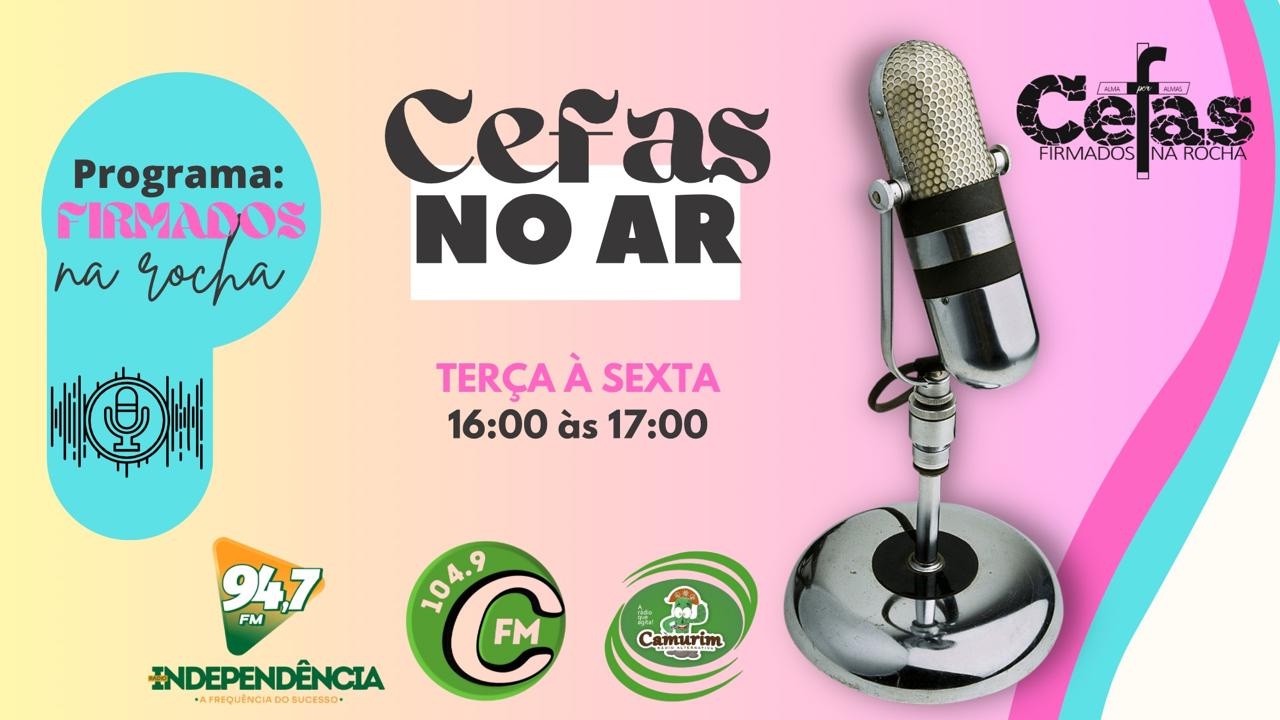 Cefas No Ar | CEFAS FIRMADOS NA ROCHA