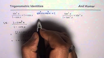Strategy To Prove Trigonometric Identity Using Pythagorean Relations
