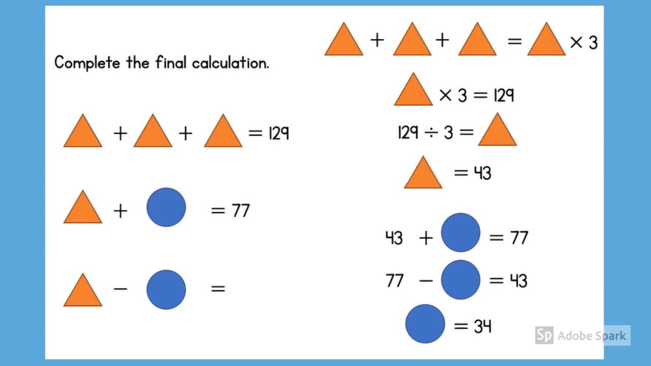 right angle problem solving year 3