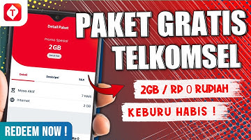 🟢 Cara Dapatkan Paket Data Telkomsel Gratis 2025! KUOTA GRATIS TELKOMSEL 2025