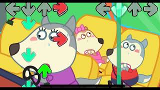 Evolution Of Wolfoo In Friday Night Funkin Wolf Family Which Door Is Right, Wolfoo Wolfoo Pl