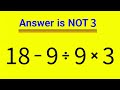 Most People Get This Math Question WRONG!