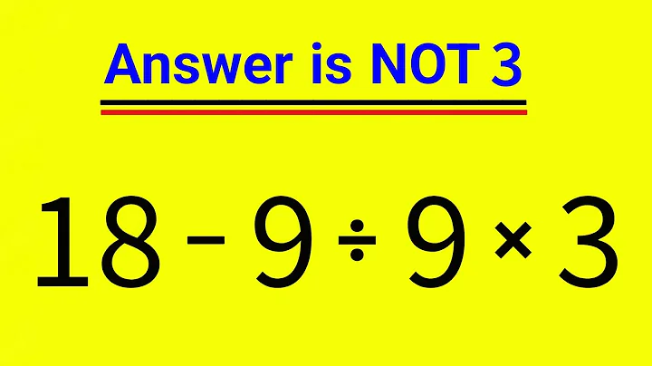 Most People Get This Math Question WRONG!