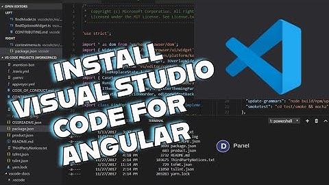 How to Install Visual Studio Code for Angular 2025?