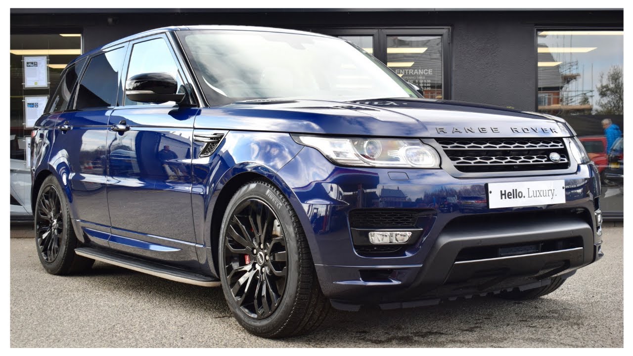 Loire Blue Range Rover Sport 30 Sdv6 Autobiography Dynamic Youtube