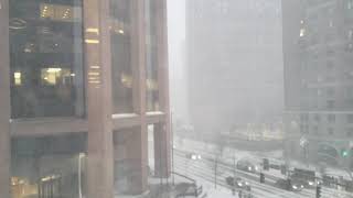 2019 12/18 Snow Squall Hyperlapse