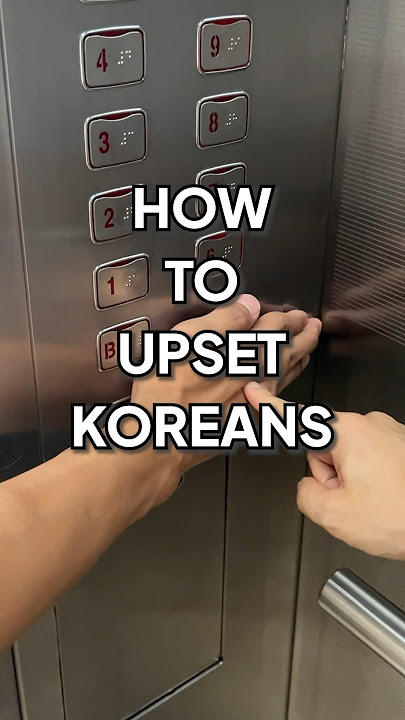 How to upset Koreans