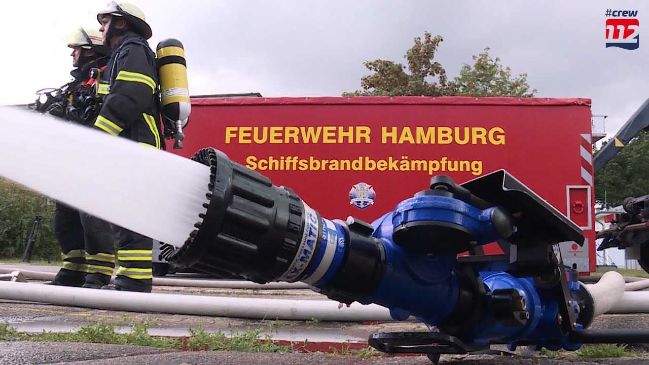 Feuerwehr Hamburg maritim - SEG Schiffssicherung - #Crew112