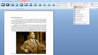 WORD 2007. Ajustar texto e imágenes (Parte 2) WORD 2007. Ajustar texto e imágenes (Parte 2)