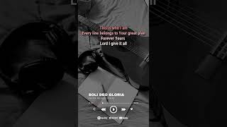 SOLI DEO GLORIA Now streaming.. #spotify #applemusic #youtube #faithresuscitate