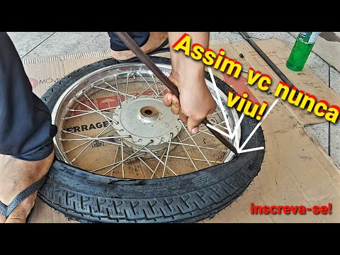 Vídeo: Maneiras fáceis de tirar um pneu da borda (com fotos)