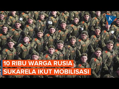 10.000 Warga Rusia Daftar Mobilisasi Hanya Dalam 24 Jam untuk Berperang di Ukraina