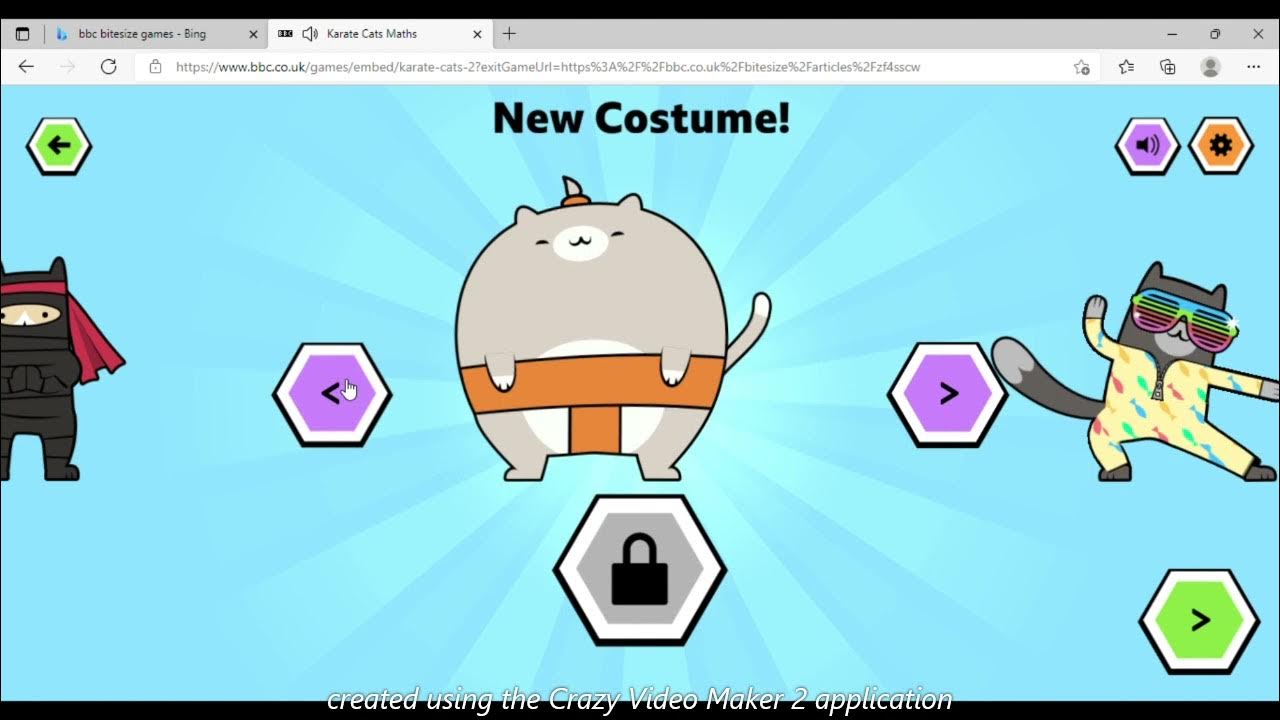 karate cats math's (part 2) YouTube