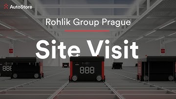AutoStore | Site Visit | Rohlik Group Prague